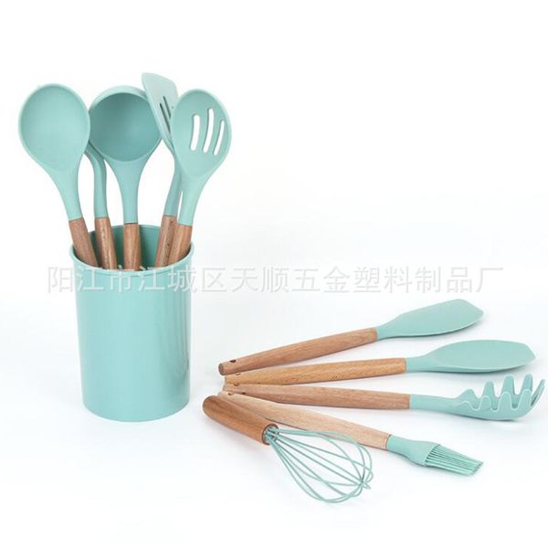 spaghetti cooking 1 of set soup spoon silica gel food grade non stick kitchenware
spaghetti cooking 1 of set soup spoon silica gel food grade non stick kitchenware