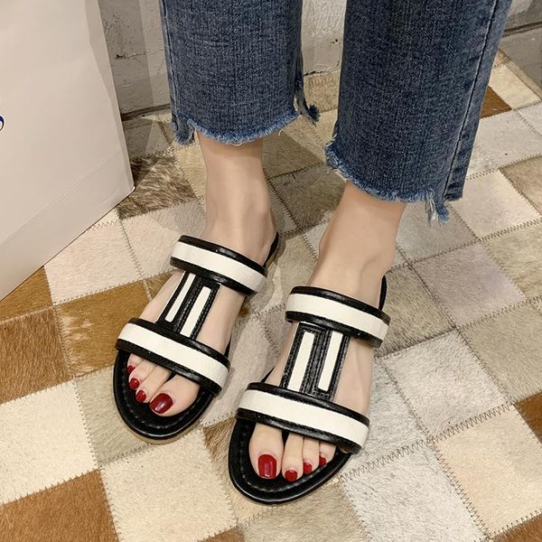 slippers 2021 summer flat shoes women's mixed color fashion vacation beach female flip flops zapatps mujer, Black
slippers 2021 summer flat shoes women's mixed color fashion vacation beach female flip flops zapatps mujer, Black