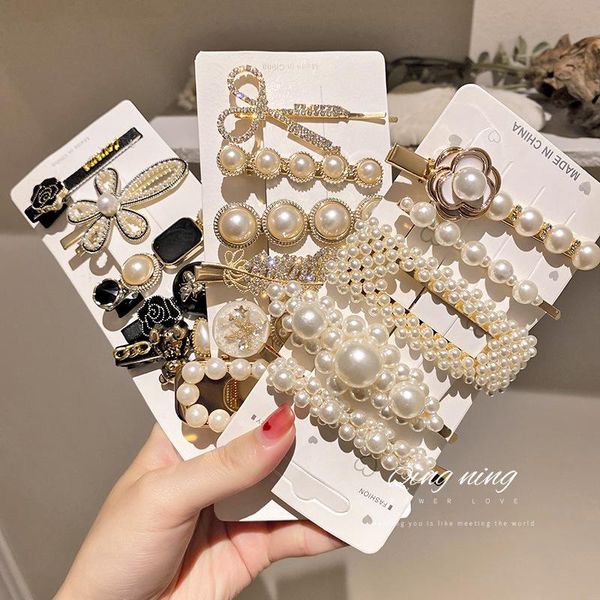 hair clips & barrettes fashion exaggerated personality five piece set hairpin edge clip duck beak word design sense of accessories women, Golden;silver
hair clips & barrettes fashion exaggerated personality five piece set hairpin edge clip duck beak word design sense of accessories women, Golden;silver