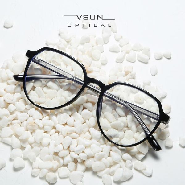 fashion sunglasses frames vsun ladies style glasses light tr90 polygon optical anti blue ray protection irregular shape women eyewear, Black
fashion sunglasses frames vsun ladies style glasses light tr90 polygon optical anti blue ray protection irregular shape women eyewear, Black