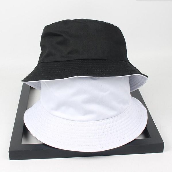 cloches two side reversible black white solid bucket hat chapeau fashion fishing hiking bob caps women men panama summer, Blue;gray
cloches two side reversible black white solid bucket hat chapeau fashion fishing hiking bob caps women men panama summer, Blue;gray
