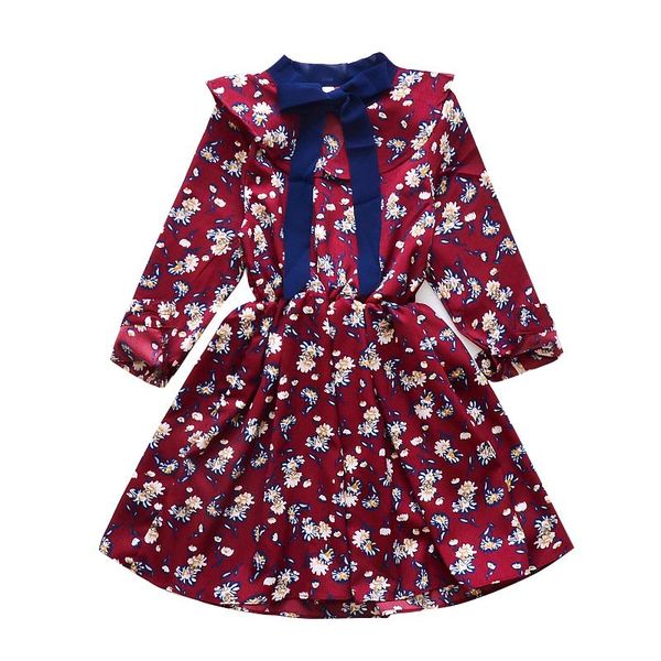 girl's dresses kids floral print for girls children clothing long sleeve chiffon dress spring autumn summer princess party, Red;yellow
girl's dresses kids floral print for girls children clothing long sleeve chiffon dress spring autumn summer princess party, Red;yellow