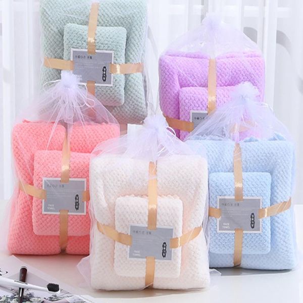 towel absorbent bath set high density thickened coral velvet soft quick dry
towel absorbent bath set high density thickened coral velvet soft quick dry