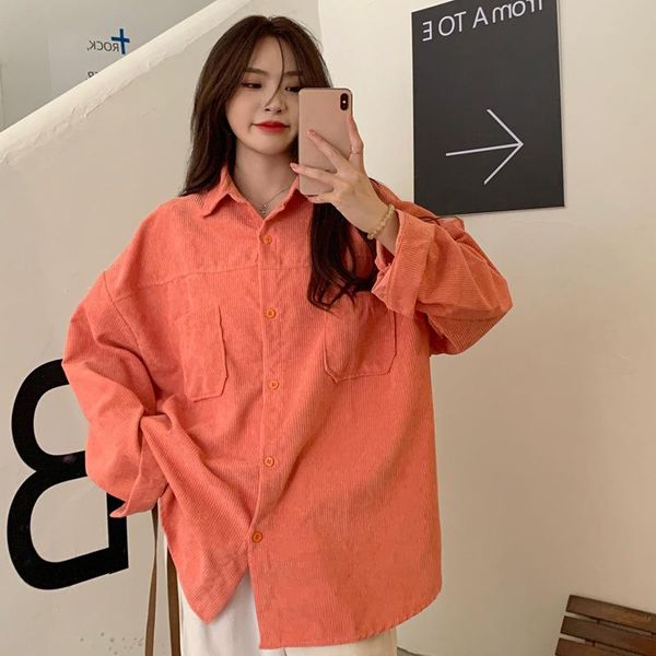 women's jackets women corduroy purple long sleeve shirt loose casual sweet oversize spring autumn clothes harajuku pocket lazy chic coa, Black;brown
women's jackets women corduroy purple long sleeve shirt loose casual sweet oversize spring autumn clothes harajuku pocket lazy chic coa, Black;brown