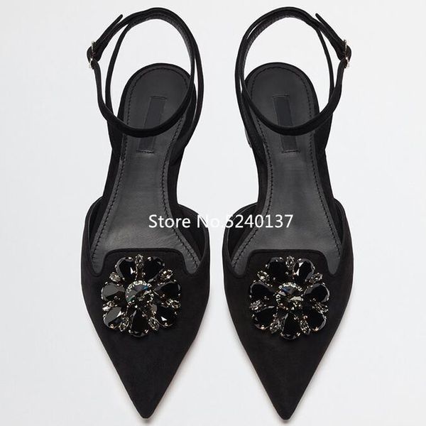 gladiator crystals flat women sandals pointed toe cross-strap buckle strap european fashion design shoes woman, Black
gladiator crystals flat women sandals pointed toe cross-strap buckle strap european fashion design shoes woman, Black