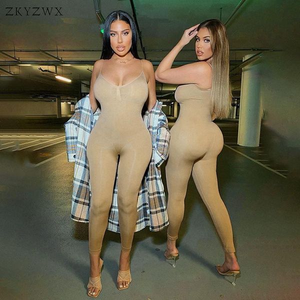 zkyzwx spaghetti strap bodycon jumpsuit for women fashion clothes backless body rompers tracksuit one piece club outfits, Black;white
zkyzwx spaghetti strap bodycon jumpsuit for women fashion clothes backless body rompers tracksuit one piece club outfits, Black;white