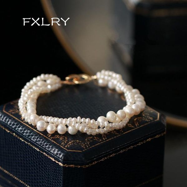 original handmade multi-layer natural pearl 2021 bracelet for lady jewelry accessory charm bracelets, Golden;silver
original handmade multi-layer natural pearl 2021 bracelet for lady jewelry accessory charm bracelets, Golden;silver