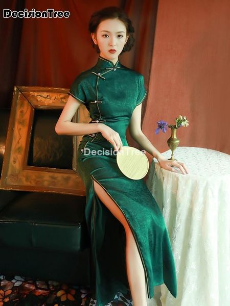 chinese dress traditional cheongsam retro women long elegant festival lady vestido qipao ethnic clothing, Red
chinese dress traditional cheongsam retro women long elegant festival lady vestido qipao ethnic clothing, Red