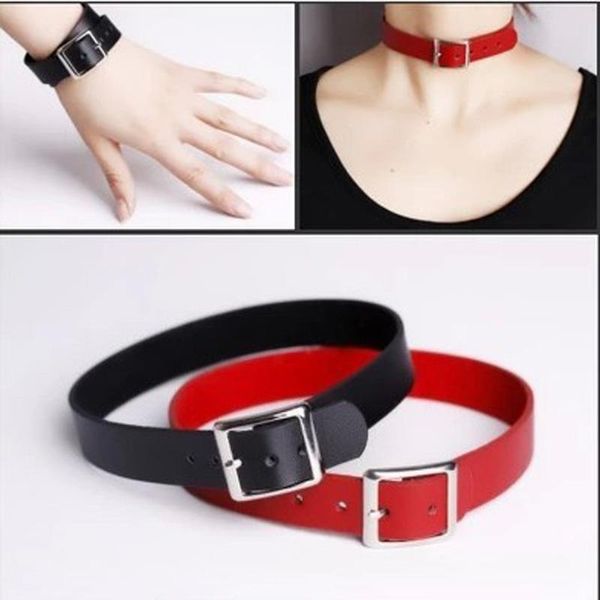 charm bracelets colemje harajuku punk rock leather collar choker necklace strap female chokers necklaces belt buckle adjustable, Golden;silver
charm bracelets colemje harajuku punk rock leather collar choker necklace strap female chokers necklaces belt buckle adjustable, Golden;silver