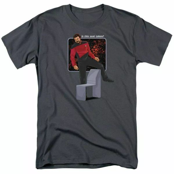 star trek is this seat taken t shirt licensed sci-fi tv classic tee new charcoal, White;black
star trek is this seat taken t shirt licensed sci-fi tv classic tee new charcoal, White;black