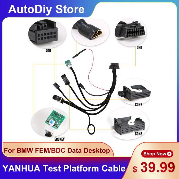 diagnostic tools yanhua car cable & connector for fem/bdc control module tester data desktest platform auto key programmer
diagnostic tools yanhua car cable & connector for fem/bdc control module tester data desktest platform auto key programmer