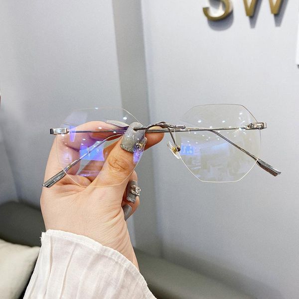 fashion sunglasses frames 1pc rimless glasses frame women spectacle myopia transparent men eyeglasses optical, Black
fashion sunglasses frames 1pc rimless glasses frame women spectacle myopia transparent men eyeglasses optical, Black