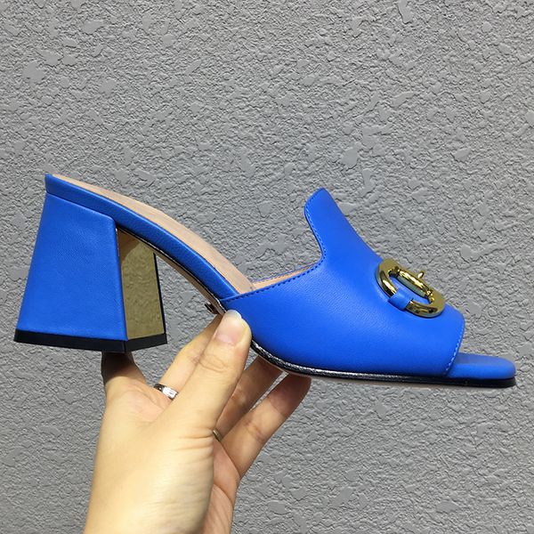 fashion slipper slide summer heels genuine leather women sandals metal buckle thick heel womens shoes us size 5-12 comfortable slippers lady, Black
fashion slipper slide summer heels genuine leather women sandals metal buckle thick heel womens shoes us size 5-12 comfortable slippers lady, Black