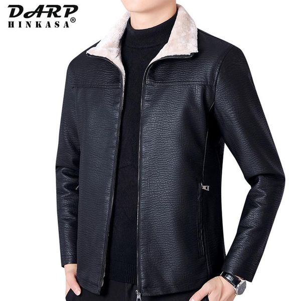 men's fur & faux darphinkasa brand winter men leather jacket warm thick plus velvet collar fashion casual size, Black
men's fur & faux darphinkasa brand winter men leather jacket warm thick plus velvet collar fashion casual size, Black