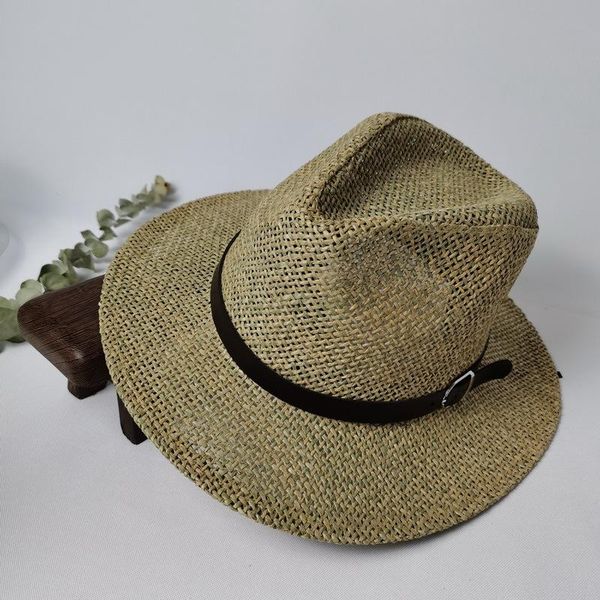 hat man panama summer dame retro belt decorative straw leisure beach sunscreen breathable for both men and w wide brim hats, Blue;gray
hat man panama summer dame retro belt decorative straw leisure beach sunscreen breathable for both men and w wide brim hats, Blue;gray