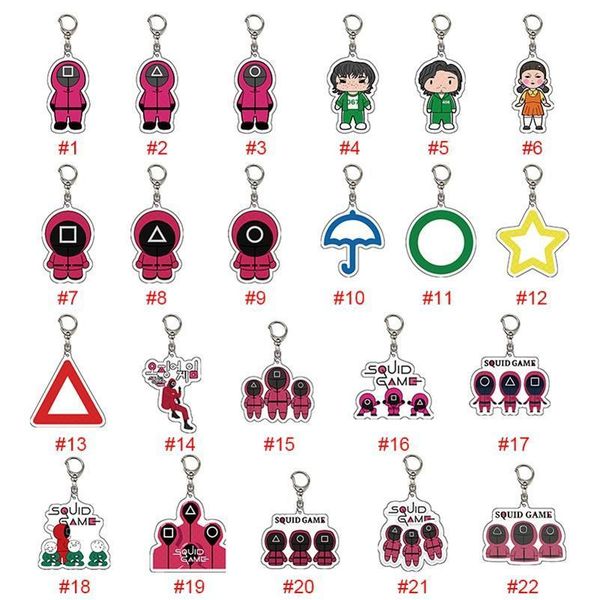 squid game keychain 22 style fidget toy soldier spopular triangle series creative acrylic keyring for women man pocket key pendant decoratio
squid game keychain 22 style fidget toy soldier spopular triangle series creative acrylic keyring for women man pocket key pendant decoratio