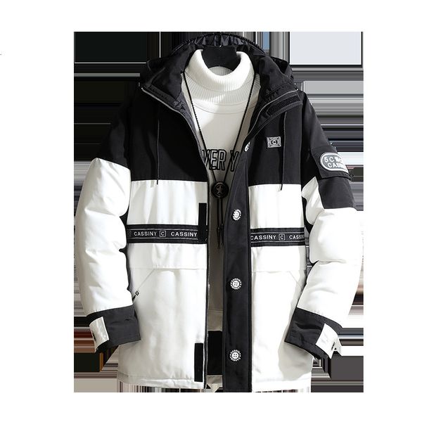 new duck downs jacket korean version handsome all-match short paragraph stand-up collar trend men outwear thick hooded casual, Black
new duck downs jacket korean version handsome all-match short paragraph stand-up collar trend men outwear thick hooded casual, Black