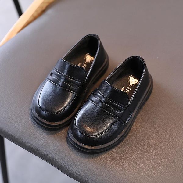 flat shoes 2021 spring and autumn girls' shoes, children' british style, pure color small leather female baby black casual fashio, Black;grey
flat shoes 2021 spring and autumn girls' shoes, children' british style, pure color small leather female baby black casual fashio, Black;grey