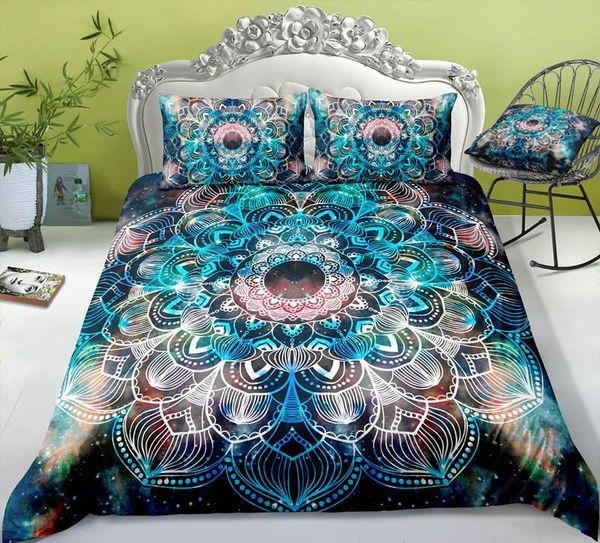 mandala flower comforter bedding set fantasy bohemia 3d print luxury king single duvet cover home textile decor modern sets
mandala flower comforter bedding set fantasy bohemia 3d print luxury king single duvet cover home textile decor modern sets