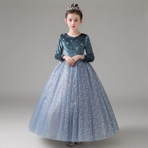 girl's dresses flower girl illusion o-neck sequined princess floor-length tulle lace full luxury navy blue lovely kids party gown h227, Red;yellow
girl's dresses flower girl illusion o-neck sequined princess floor-length tulle lace full luxury navy blue lovely kids party gown h227, Red;yellow