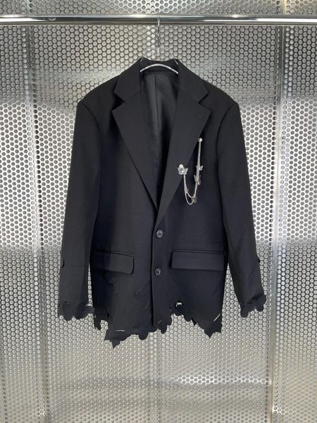 women's suits & blazers early autumn of 2021 the chain brooch irregular skirt suit 0812, White;black
women's suits & blazers early autumn of 2021 the chain brooch irregular skirt suit 0812, White;black