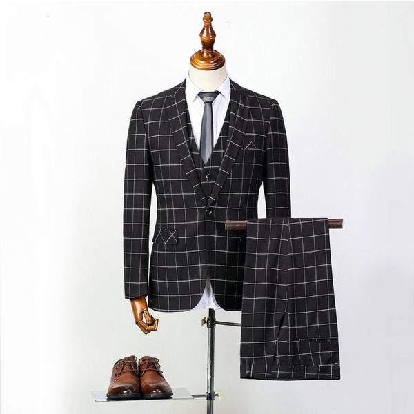 more than 2021 men slim casual handsome suit professional business formal two-piece wedding fashion dress for the groom to choose#06, White;black
more than 2021 men slim casual handsome suit professional business formal two-piece wedding fashion dress for the groom to choose#06, White;black