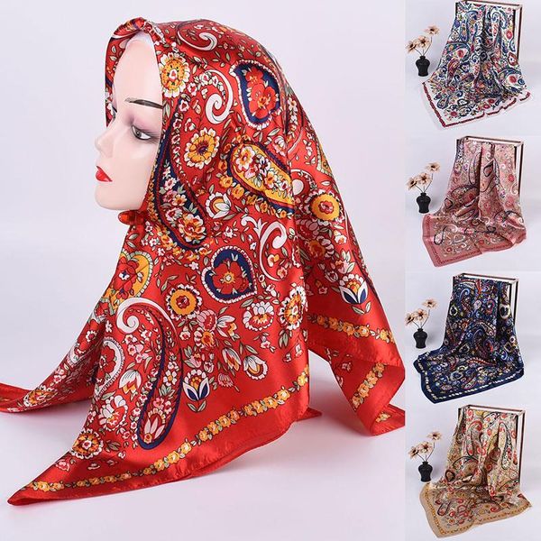 scarves beach hijab shawls and wrap female 90*90cm square scarf luxury silk satin head two-tone cashew flower print, Blue;gray
scarves beach hijab shawls and wrap female 90*90cm square scarf luxury silk satin head two-tone cashew flower print, Blue;gray