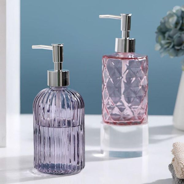 glass soap dispenser storage bottle for shampoo shower gel hair conditioner hand washing liquid
glass soap dispenser storage bottle for shampoo shower gel hair conditioner hand washing liquid