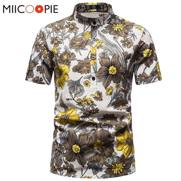 men's casual shirts floral printed short sleeve hawaiian men summer vacation vintage cotton linen shirt blouse beach camisas streetwea, White;black
men's casual shirts floral printed short sleeve hawaiian men summer vacation vintage cotton linen shirt blouse beach camisas streetwea, White;black