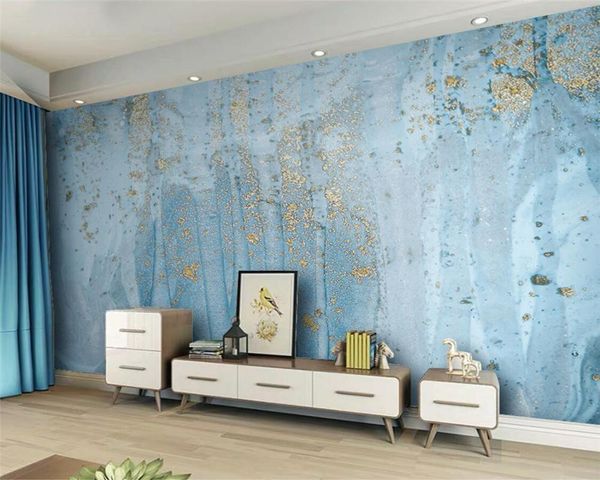 wallpapers papel de parede 3d sky blue mural wallpaper golden misty rain marble pattern living room bedroom tv background
wallpapers papel de parede 3d sky blue mural wallpaper golden misty rain marble pattern living room bedroom tv background