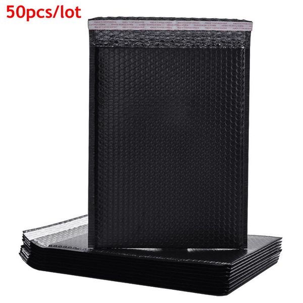 gift wrap 50 pcs bubble envelope black poly mailer mailers padded envelopes packaging lined self seal bag
gift wrap 50 pcs bubble envelope black poly mailer mailers padded envelopes packaging lined self seal bag