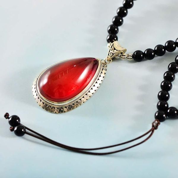 chains real s925 sterling silver national style fashion agate buddha bead red corundum pendant necklace exquisite party gift jewelry
chains real s925 sterling silver national style fashion agate buddha bead red corundum pendant necklace exquisite party gift jewelry