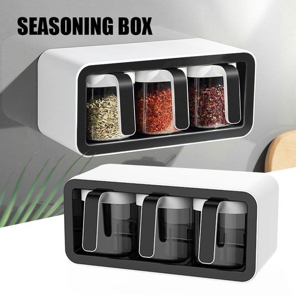 storage bottles & jars 1pc seasoning box set durable wall-mounted punching and space-saving household kitchen shelf combined
storage bottles & jars 1pc seasoning box set durable wall-mounted punching and space-saving household kitchen shelf combined