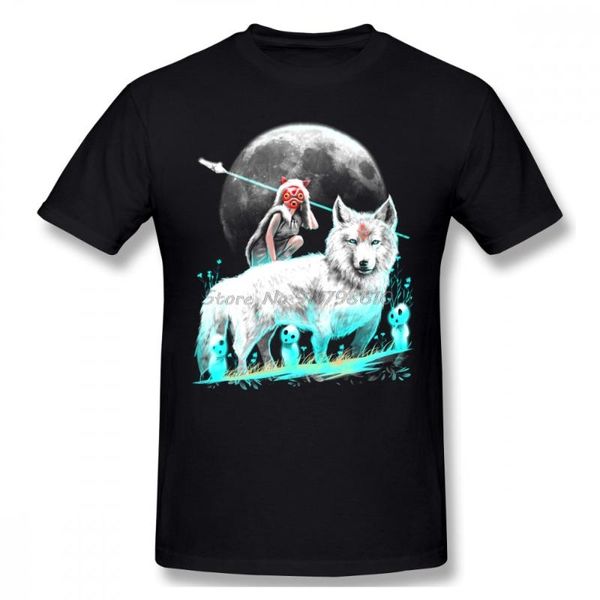 men's t-shirts the wolf princess mononoke men t shirt summer cotton short sleeve tshirt tees harajuku streetwear, White;black
men's t-shirts the wolf princess mononoke men t shirt summer cotton short sleeve tshirt tees harajuku streetwear, White;black