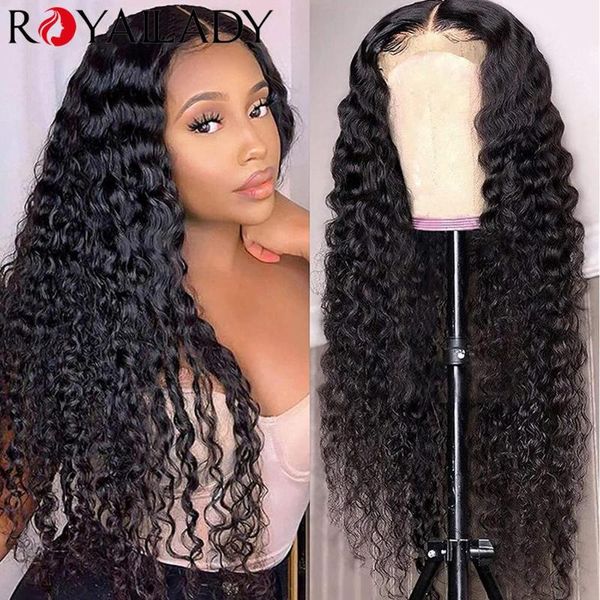 lace wigs royal lady deep wave human hair front brazilian curly 4x4 closure pre plucked for black women, Black;brown
lace wigs royal lady deep wave human hair front brazilian curly 4x4 closure pre plucked for black women, Black;brown