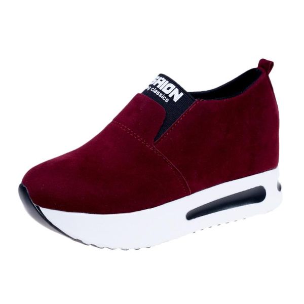 boots fashion women shoes spring autumn casual flock slip-on thick platform sport running wedges zapatos mujer nice, Black
boots fashion women shoes spring autumn casual flock slip-on thick platform sport running wedges zapatos mujer nice, Black