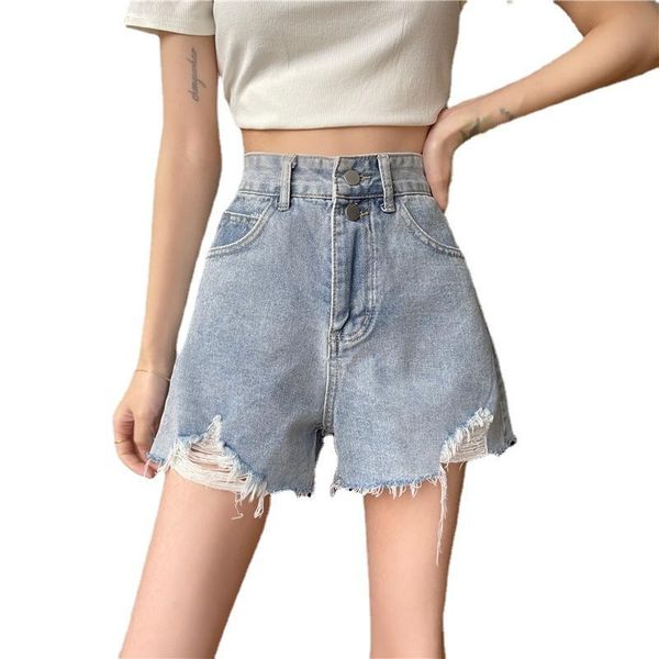 solid color 2021 spring/summer pantalones cortos denim shorts women's loose ripped super a-line wide-leg pants jeans, Blue
solid color 2021 spring/summer pantalones cortos denim shorts women's loose ripped super a-line wide-leg pants jeans, Blue