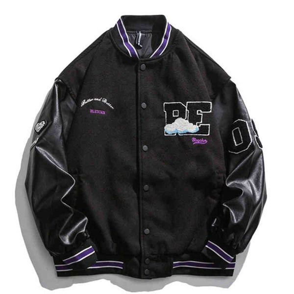 men's jackets jaqueta de beisebol masculina, hip hop, nuvem, bordado, couro pu, costura, casacos casuais, tamanho gran, casal, streetwe, Black;brown
men's jackets jaqueta de beisebol masculina, hip hop, nuvem, bordado, couro pu, costura, casacos casuais, tamanho gran, casal, streetwe, Black;brown