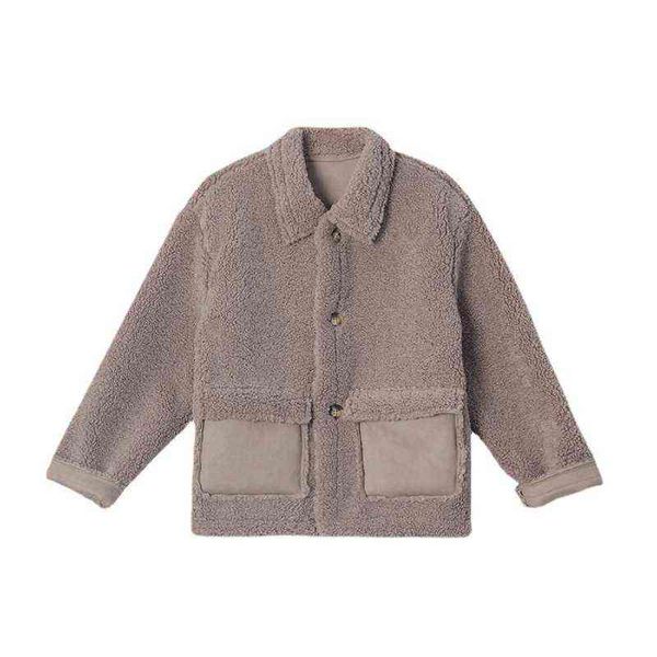 2021 autumn and winter korean version small lamb wool coat female short loose student thickened fur, Black;brown
2021 autumn and winter korean version small lamb wool coat female short loose student thickened fur, Black;brown