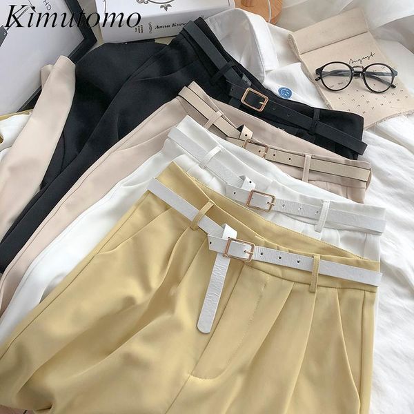 kimutomo high waist thin straight pants women spring summer 2021 korean fashion solid casual pockets chic bottoms with belt women's & c, Black;white
kimutomo high waist thin straight pants women spring summer 2021 korean fashion solid casual pockets chic bottoms with belt women's & c, Black;white
