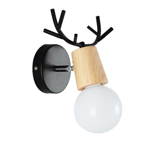 wall lamp modern bedside nordic bedroom simple antler creative background staircase corridor living room e27
wall lamp modern bedside nordic bedroom simple antler creative background staircase corridor living room e27