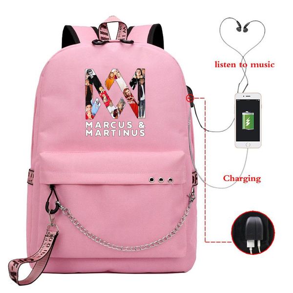 backpack school bags boys girls marcus and martinus usb charging shoulder bag print oxford waterproof notebook
backpack school bags boys girls marcus and martinus usb charging shoulder bag print oxford waterproof notebook
