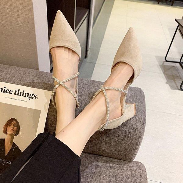 sandals closed toe high heels fashion womens shoes 2021 suit female beige shallow mouth high-heeled luxury summer rhinestone vel, Black
sandals closed toe high heels fashion womens shoes 2021 suit female beige shallow mouth high-heeled luxury summer rhinestone vel, Black