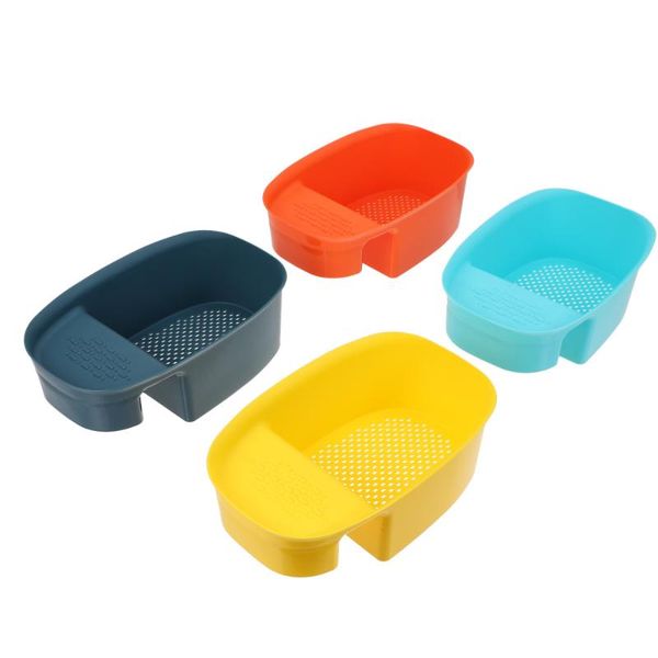 hooks & rails 4pcs useful kitchen draining basket multi-functional storage for home
hooks & rails 4pcs useful kitchen draining basket multi-functional storage for home