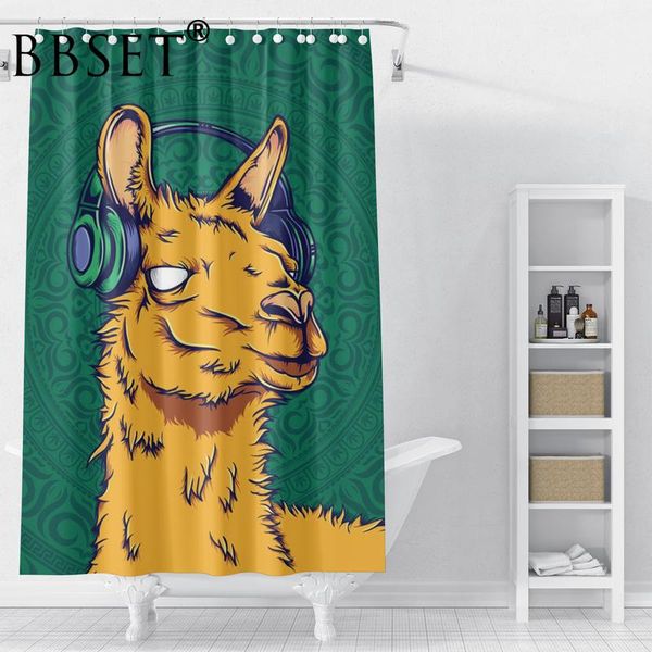 shower curtains cartoon animals curtain alpaca with headphones pattern waterproof multi-size douchegordijn bathroom decor 12 hooks
shower curtains cartoon animals curtain alpaca with headphones pattern waterproof multi-size douchegordijn bathroom decor 12 hooks