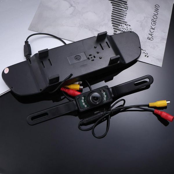 4.3 inch car rearview mirror monitor video auto parking assistance led night vision reversing rear view camera black other interior accessor
4.3 inch car rearview mirror monitor video auto parking assistance led night vision reversing rear view camera black other interior accessor