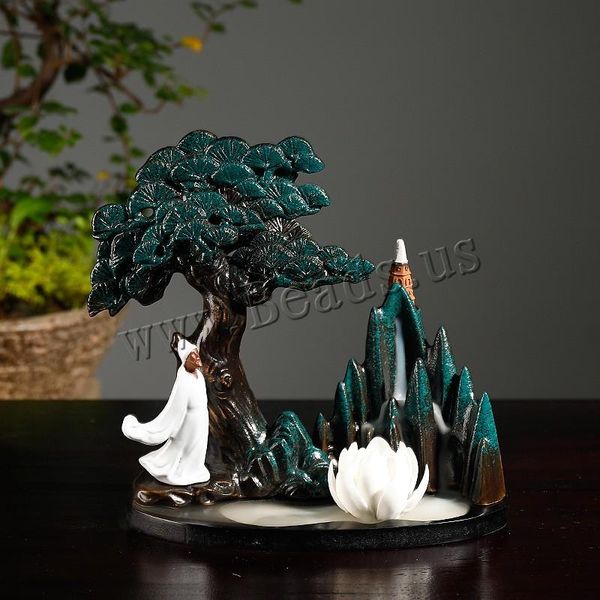 fragrance lamps mountains backflow incense burner smoke waterfall holder ceramic furnace mountain river handicrafts
fragrance lamps mountains backflow incense burner smoke waterfall holder ceramic furnace mountain river handicrafts