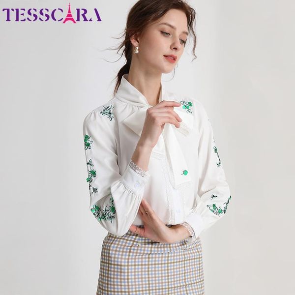 women's blouses & shirts tesscara women luxury embroidery blouse shirt female elegant white r party chiffon chemise office womens
women's blouses & shirts tesscara women luxury embroidery blouse shirt female elegant white r party chiffon chemise office womens