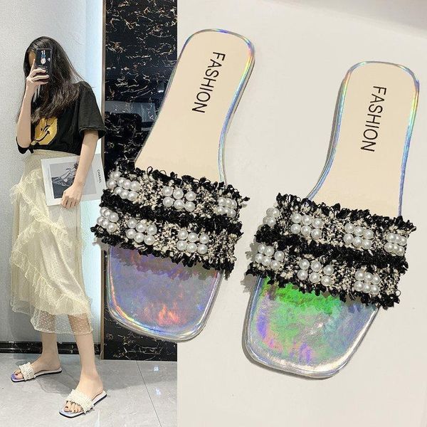 mlcriyg fashion summer slippers shoes women 2021 casual high heel open toe mules chunky beaded flip flops slides sandals, Black
mlcriyg fashion summer slippers shoes women 2021 casual high heel open toe mules chunky beaded flip flops slides sandals, Black