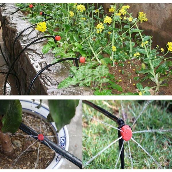 watering equipments 50pcs garden adjustable nozzles drip irrigation sprinkler 1/4'' anti-clogging dripper emitter flower beds vege
watering equipments 50pcs garden adjustable nozzles drip irrigation sprinkler 1/4'' anti-clogging dripper emitter flower beds vege